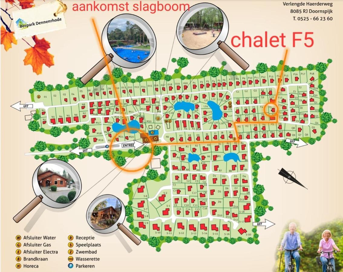 Heerlijk Chalet In Prachtige Natuur. Doornspijk Luaran gambar